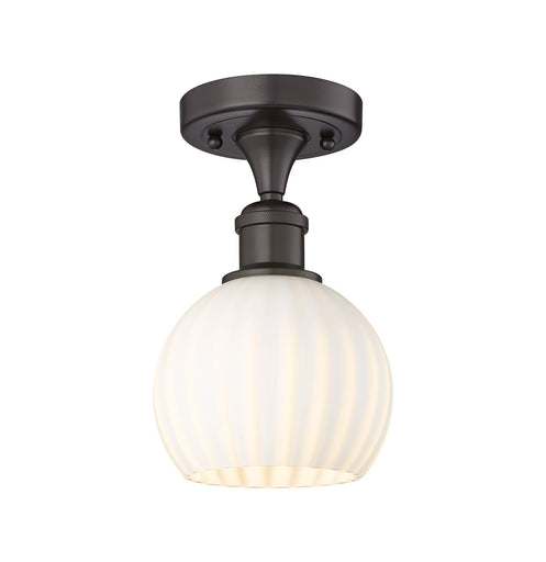 Ballston LED Semi-Flush Mount Oil Rubbed Bronze