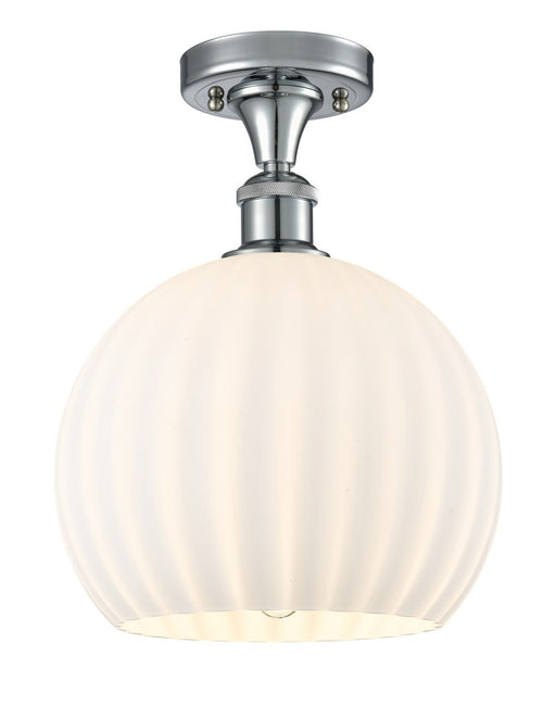 Innovations - 516-1C-PC-G1217-10WV - LED Semi-Flush Mount - Ballston - Polished Chrome