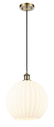 Ballston LED Mini Pendant Antique Brass