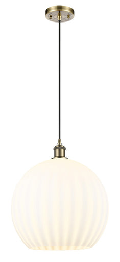 Ballston LED Pendant Antique Brass