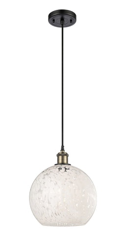Ballston LED Mini Pendant Black Antique Brass