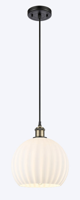 Innovations - 516-1P-BAB-G1217-10WV - LED Mini Pendant - Ballston - Black Antique Brass