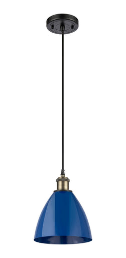 Ballston LED Mini Pendant Black Antique Brass