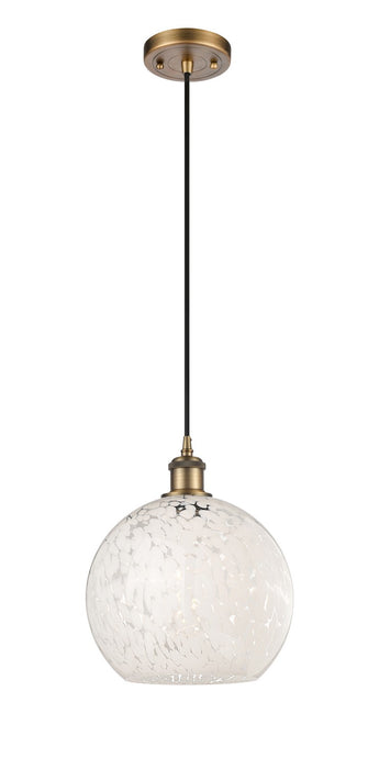 Innovations - 516-1P-BB-G1216-10WM - LED Mini Pendant - Ballston - Brushed Brass