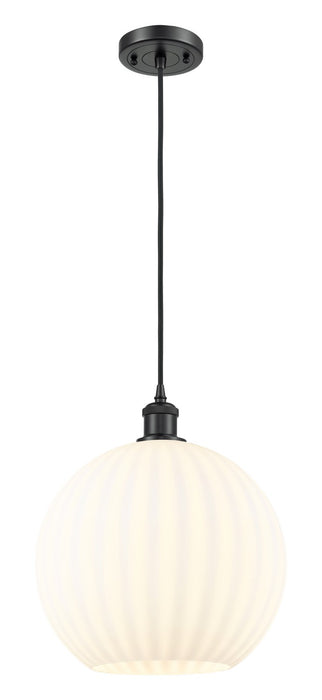 Innovations - 516-1P-BK-G1217-12WV - LED Mini Pendant - Ballston - Matte Black