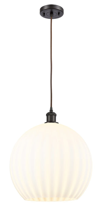 Innovations - 516-1P-OB-G1217-14WV - LED Pendant - Ballston - Oil Rubbed Bronze
