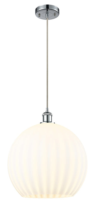 Innovations - 516-1P-PC-G1217-14WV - LED Pendant - Ballston - Polished Chrome