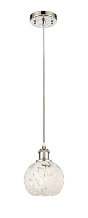 Innovations - 516-1P-PN-G1216-6WM - LED Mini Pendant - Ballston - Polished Nickel