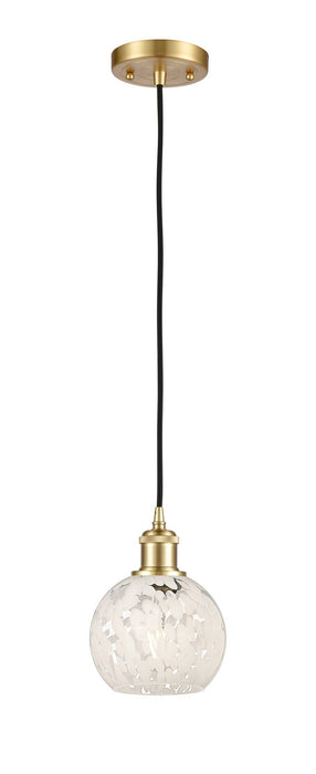 Innovations - 516-1P-SG-G1216-6WM - LED Mini Pendant - Ballston - Satin Gold