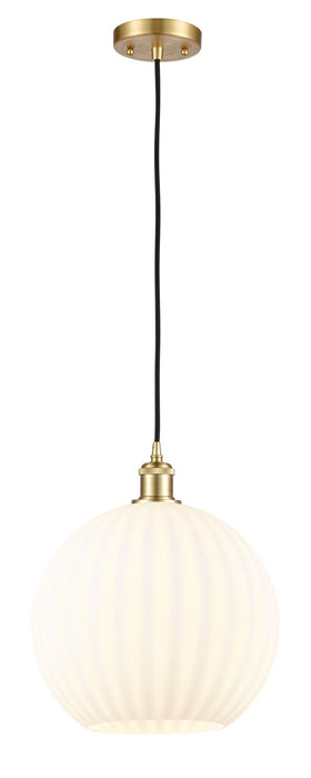 Innovations - 516-1P-SG-G1217-12WV - LED Mini Pendant - Ballston - Satin Gold