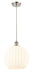 Innovations - 516-1P-SN-G1217-12WV - LED Mini Pendant - Ballston - Brushed Satin Nickel