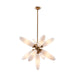 Kalco - 520656WB - Two Light Pendant - Crest - Winter Brass