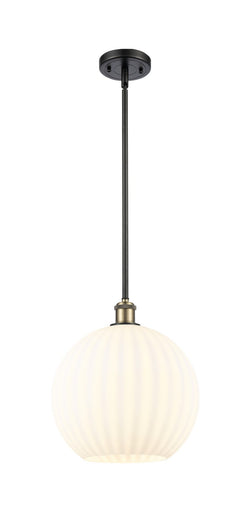 Ballston LED Mini Pendant Black Antique Brass