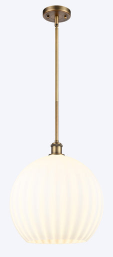 Ballston LED Pendant Brushed Brass