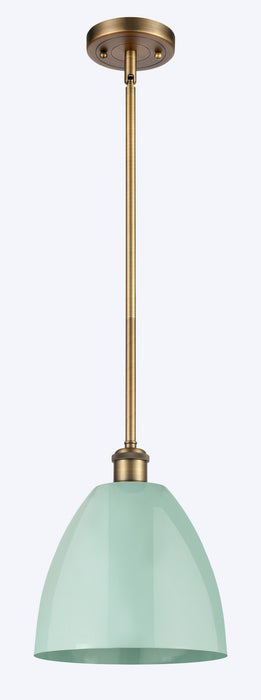 Innovations - 516-1S-BB-MBD-9-SF - One Light Pendant - Ballston - Brushed Brass