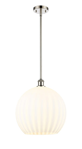 Ballston LED Pendant Polished Nickel