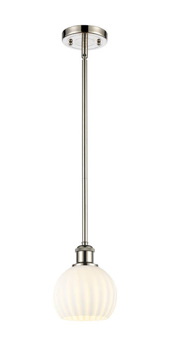 Innovations - 516-1S-PN-G1217-6WV - LED Mini Pendant - Ballston - Polished Nickel