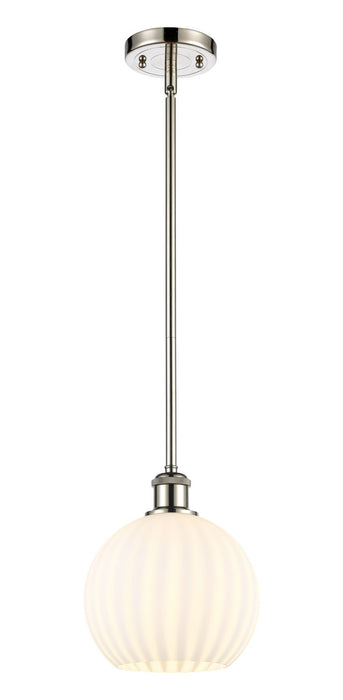 Innovations - 516-1S-PN-G1217-8WV - LED Mini Pendant - Ballston - Polished Nickel