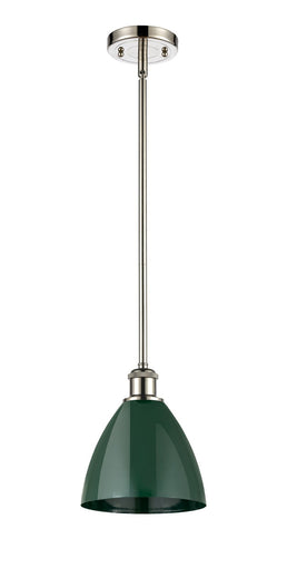 Ballston One Light Pendant Polished Nickel