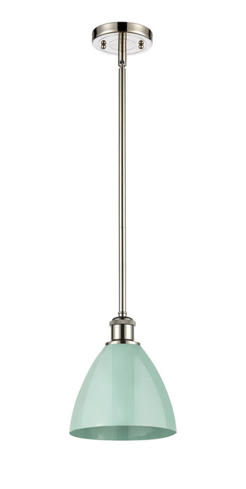 Innovations - 516-1S-PN-MBD-75-SF - One Light Pendant - Ballston - Polished Nickel
