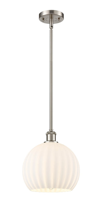 Innovations - 516-1S-SN-G1217-10WV - LED Mini Pendant - Ballston - Brushed Satin Nickel