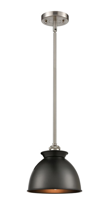 Innovations - 516-1S-SN-M14-BK - One Light Mini Pendant - Ballston - Brushed Satin Nickel