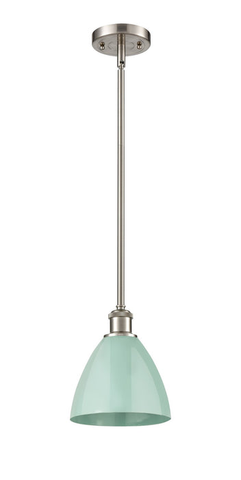 Innovations - 516-1S-SN-MBD-75-SF - One Light Pendant - Ballston - Brushed Satin Nickel