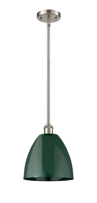 Innovations - 516-1S-SN-MBD-9-GR - One Light Pendant - Ballston - Brushed Satin Nickel