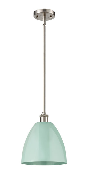 Innovations - 516-1S-SN-MBD-9-SF - One Light Pendant - Ballston - Brushed Satin Nickel