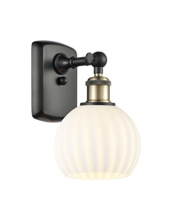 Innovations - 516-1W-BAB-G1217-6WV - LED Wall Sconce - Ballston - Black Antique Brass