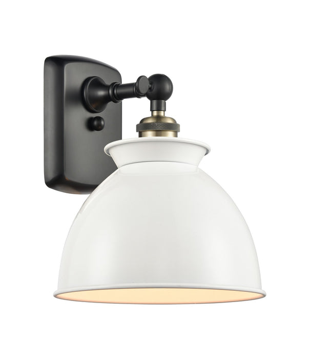 Innovations - 516-1W-BAB-M14-W - One Light Wall Sconce - Ballston - Black Antique Brass