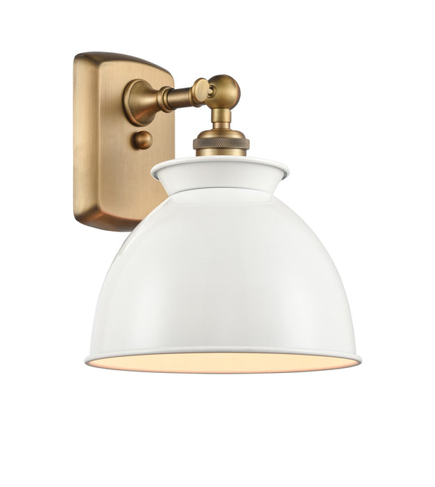 Innovations - 516-1W-BB-M14-W - One Light Wall Sconce - Ballston - Brushed Brass