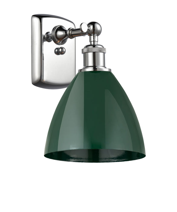 Innovations - 516-1W-PC-MBD-75-GR - One Light Wall Sconce - Ballston - Polished Chrome