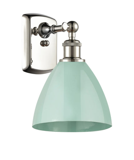 Ballston One Light Wall Sconce Polished Nickel