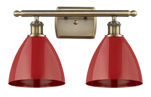 Ballston Two Light Bath Vanity Antique Brass