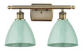 Innovations - 516-2W-AB-MBD-75-SF - Two Light Bath Vanity - Ballston - Antique Brass