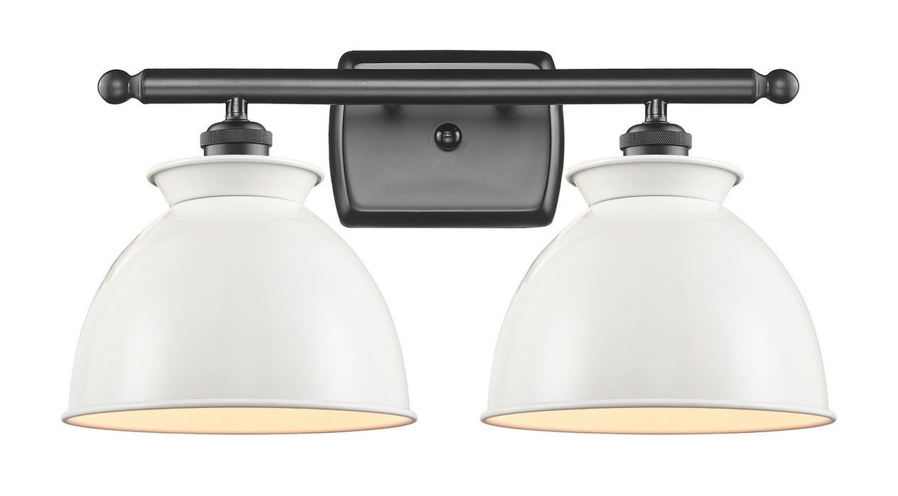 Innovations - 516-2W-OB-M14-W - Two Light Bath Vanity - Ballston - Oil Rubbed Bronze