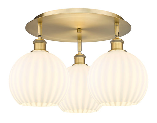 Ballston LED Flush Mount Brushed Brass