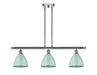 Innovations - 516-3I-PC-MBD-75-SF - Three Light Island Pendant - Ballston - Polished Chrome