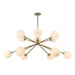 Trans Globe Imports - 11619 AG - 12 Light Chandelier - Antique Gold