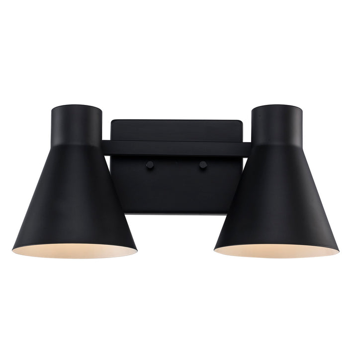 Trans Globe Imports - 22382 BK - Two Light Vanity - Black