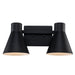 Trans Globe Imports - 22382 BK - Two Light Vanity - Black