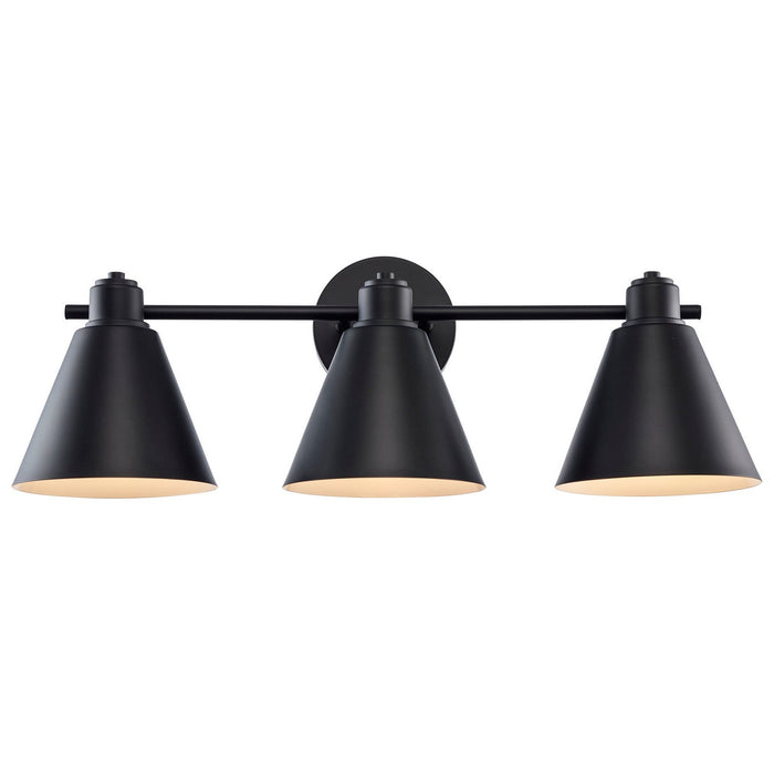 Trans Globe Imports - 22593 BK - Three Light Vanity - Black