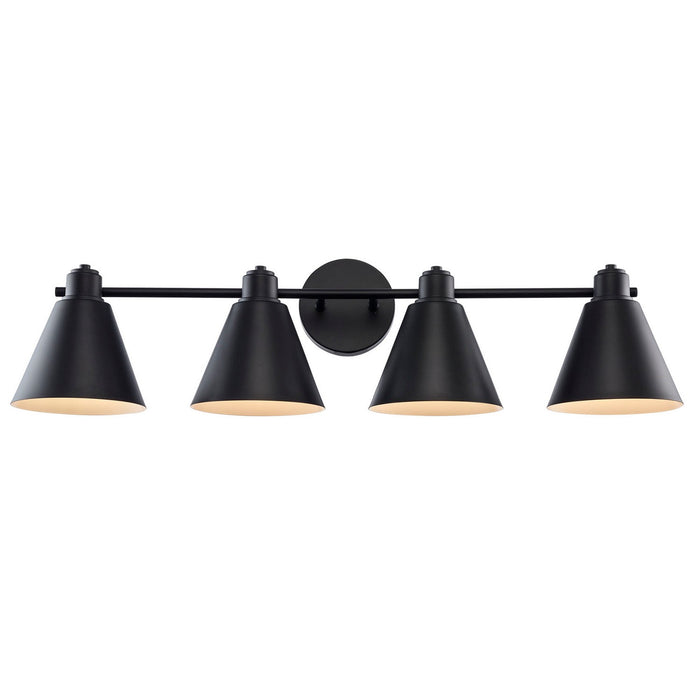 Trans Globe Imports - 22594 BK - Four Light Vanity - Black