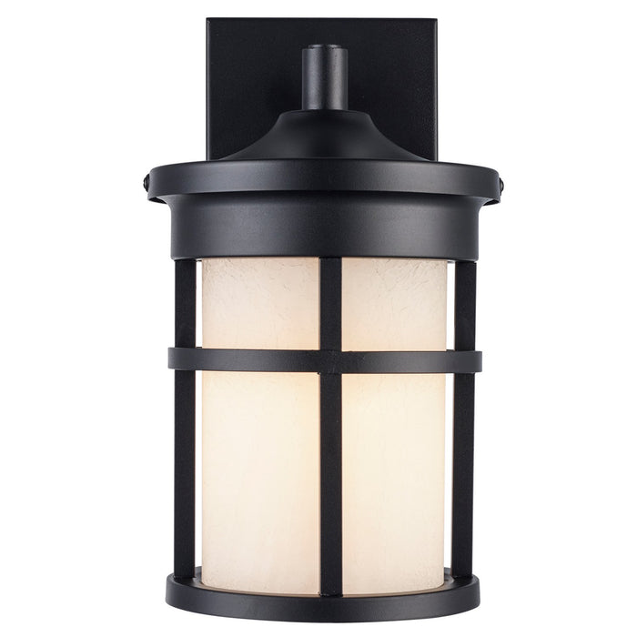 Trans Globe Imports - 40380 BK-FR - One Light Outdoor Wall Mount - Black