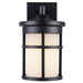 Trans Globe Imports - 40380 BK-FR - One Light Outdoor Wall Mount - Black