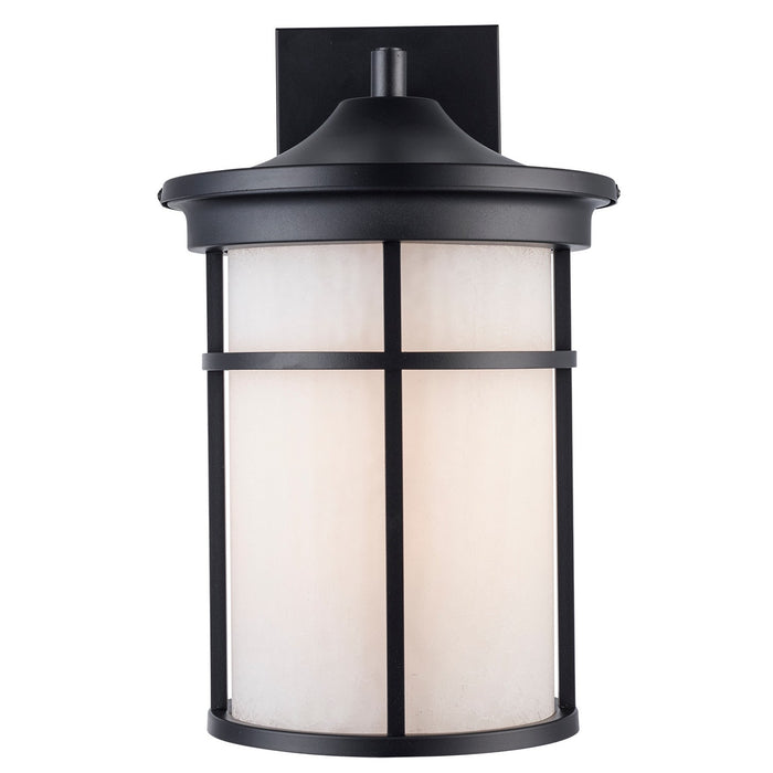 Trans Globe Imports - 40382 BK-FR - One Light Outdoor Wall Mount - Black