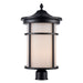 Trans Globe Imports - 40384 BK-FR - One Light Post Lantern - Black