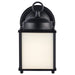 Trans Globe Imports - 40456 BK-FR - One Light Outdoor Wall Mount - Black