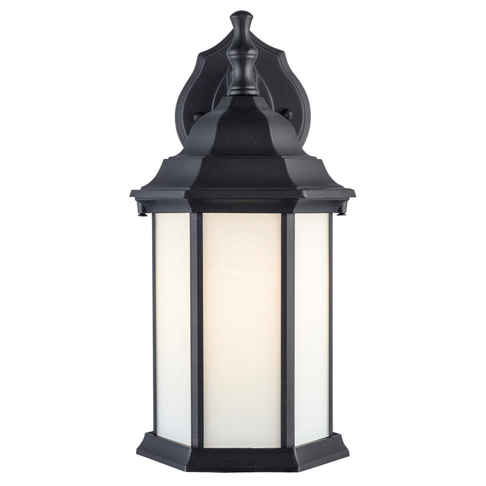 Trans Globe Imports - 4349 BK-FR - One Light Outdoor Wall Mount - Black